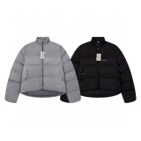 Balenciaga Classic Couple Simple Logo Printed Cotton Jacket