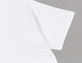 Prada New Fashion Triangle Logo Gradient Logo Letter Versatile Short Sleeve T-shirt
