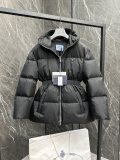 Prada New Women's Recycled Nylon Waist Down Jacket