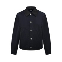 Prada New Classic Triangular Splicing Casual Work Jacket