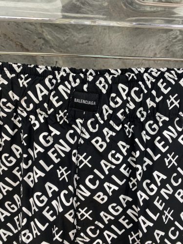 Balenciaga Classic Full Print Logo Casual Pants