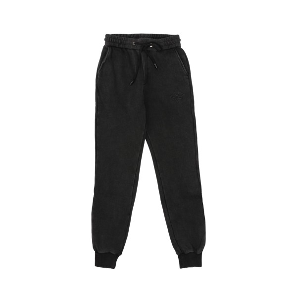 Louis Vuitton New Dark Pattern Logo Flat Knitted Cotton Drawstring Sports Casual Pants
