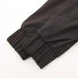 Louis Vuitton Fashion Knitted Twisted Flower Splicing High Collar Jacket Coat