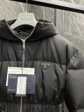 Prada New Women's Recycled Nylon Waist Down Jacket