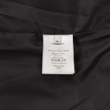 Dior Fashion Lamb Wool Splicing Baseball Jacket Jacket
