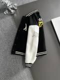 Louis Vuitton Unisex New Fashion Towel Embroidered Splicing Baseball Jacket