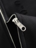 Balenciaga Couple New Handwritten Letter Printed Velvet Zipper Jacket