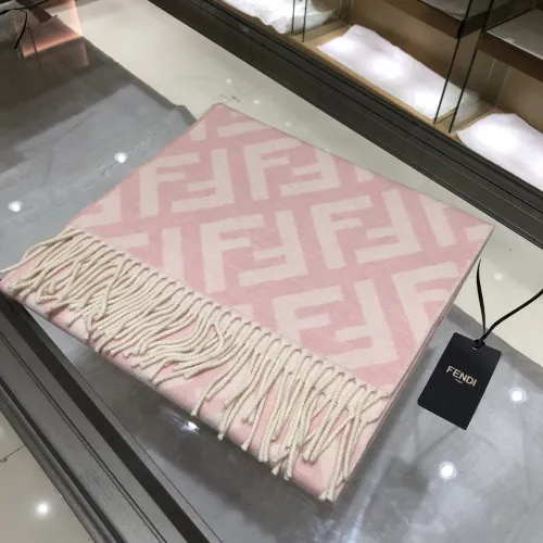 Fendi New Fashion Big F Gradient Double Sided Cashmere Scarf Size: 35 * 190 CM