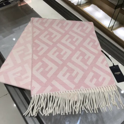 Fendi New Fashion Big F Gradient Double Sided Cashmere Scarf Size: 35 * 190 CM