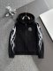 Balenciaga Couple New Handwritten Letter Printed Velvet Zipper Jacket