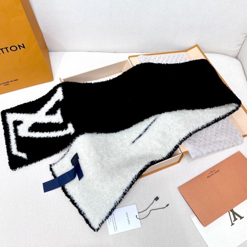 Louis Vuitton Fashion Classic Logo Jacquard Wool Scarf Size: 20 * 135 CM