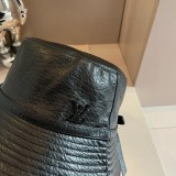 Louis Vuitton New Fashion Washable Leather Fisherman's Hat 57CM
