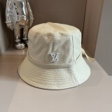 Louis Vuitton New Fashion Washable Leather Fisherman's Hat 57CM