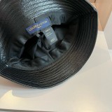 Louis Vuitton New Fashion Washable Leather Fisherman's Hat 57CM