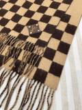 Louis Vuitton New Classic Checkered Cashmere Scarf Size: 30 * 180 CM