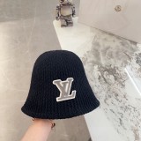 Louis Vuitton New Versatile Unisex Embossed Vintage Leather Baseball Hat