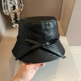 Louis Vuitton New Fashion Washable Leather Fisherman's Hat 57CM