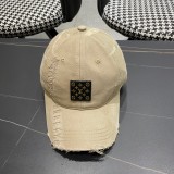 Louis Vuitton New Fashion Unisex Versatile Piercing Baseball Hat