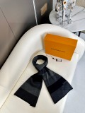 Louis Vuitton Unisex Classic Striped Cashmere Scarf Size: 32x180 CM
