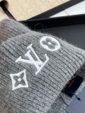 Louis Vuitton New Versatile Unisex Embroidered Logo Wool Knitted Hat