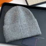 Louis Vuitton New Versatile Unisex Embroidered Logo Wool Knitted Hat