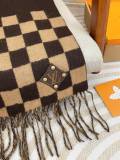 Louis Vuitton New Classic Checkered Cashmere Scarf Size: 30 * 180 CM