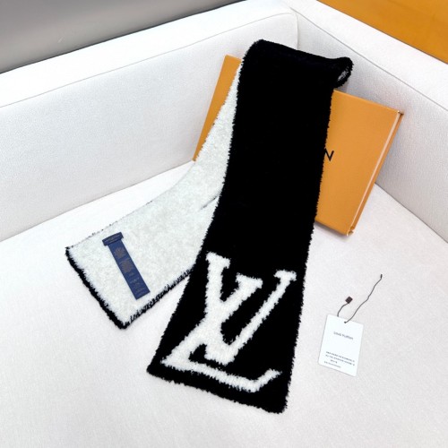 Louis Vuitton Fashion Classic Logo Jacquard Wool Scarf Size: 20 * 135 CM