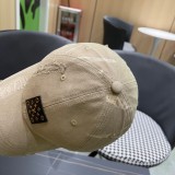 Louis Vuitton New Fashion Unisex Versatile Piercing Baseball Hat