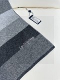 Louis Vuitton Unisex Classic Striped Cashmere Scarf Size: 32x180 CM