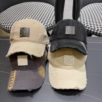 Louis Vuitton New Fashion Unisex Versatile Piercing Baseball Hat