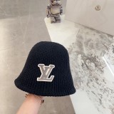 Louis Vuitton New Versatile Unisex Embossed Vintage Leather Baseball Hat