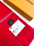 Louis Vuitton Unisex Classic Embroidered Logo Tassel Scarf Size: 35 * 180 CM