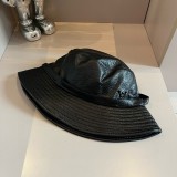 Louis Vuitton New Fashion Washable Leather Fisherman's Hat 57CM