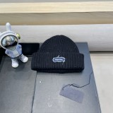 Prada New Classic Versatile Solid Color Knitted Hat Couple Retro Cold Hat