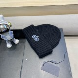 Prada New Classic Versatile Solid Color Knitted Hat Couple Retro Cold Hat