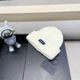 Prada New Classic Versatile Solid Color Knitted Hat Couple Retro Cold Hat