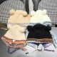 Prada New Ear Protection Cute Panda Ear Lei Feng Hat Thickened Warm Hat