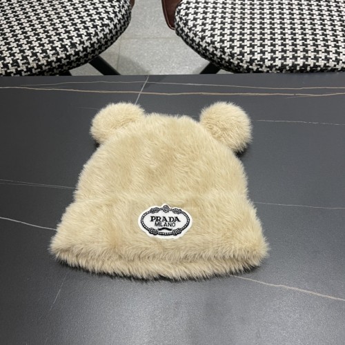 Prada New Fashion Casual Plush Knitted Hat