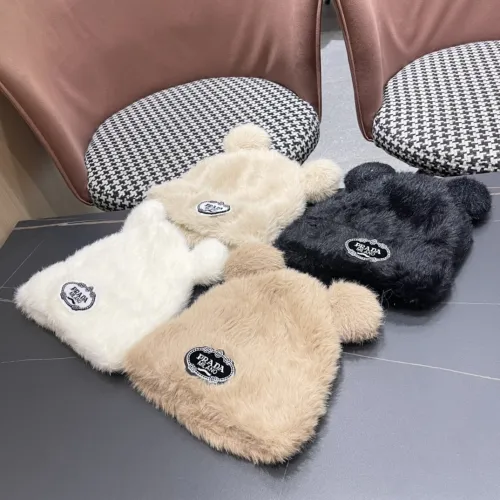 Prada New Fashion Casual Plush Knitted Hat