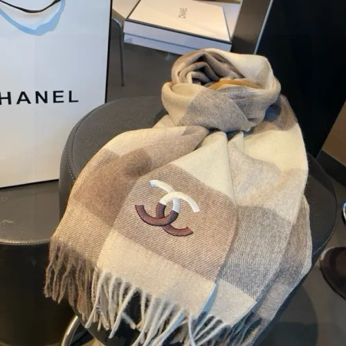 Chanel Fashion Water Ripple Cashmere Scarf Size: 30 * 180 CM