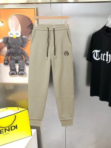 Moncler New Fashion 3D Metal Logo Casual Pants Versatile Loose Sports Pants