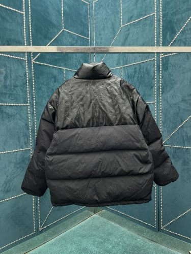 Louis Vuitton New Classic Couple Splicing Stand Up Down Jacket