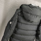 Moncler New Classic Couple Mist Matte Hooded Down Jacket