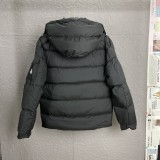 Moncler New Classic Couple Mist Matte Hooded Down Jacket