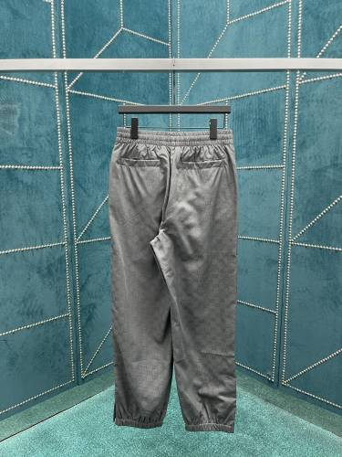 Gucci New Classic Nylon GG Jacquard Loose Pants