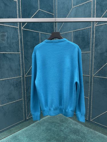 Dior New Fashion Christian Dior Couture Jacquard Round Neck Wool Sweater