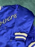 Louis Vuitton Unisex New Fashion Patch Embroidered Baseball Waist Jacket