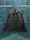 Dior New Classic Striped Checkered Corduroy Collar Jacket