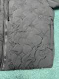 Louis Vuitton New Full Embossed Logo Casual Hoodie Jacket
