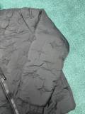 Louis Vuitton New Full Embossed Logo Casual Hoodie Jacket